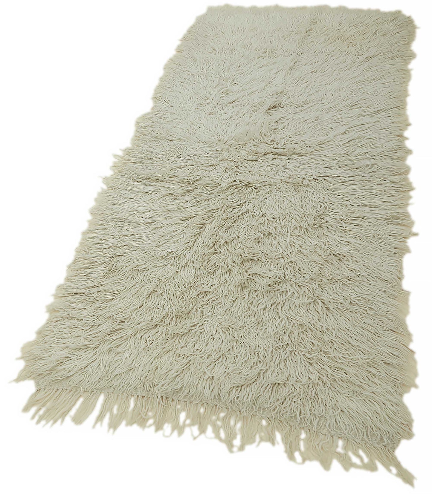 3x7 White Vintage Tulu Rug - 45647