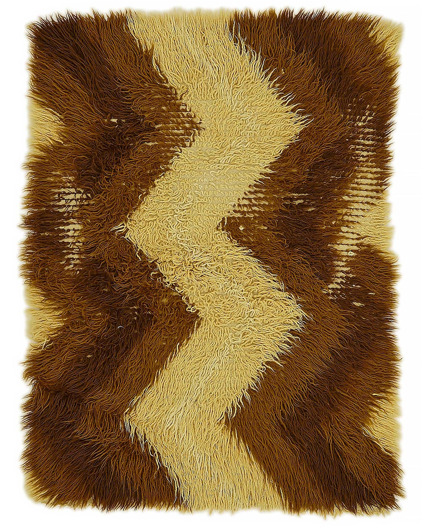 3x5 Brown Vintage Tulu Rug - 45650