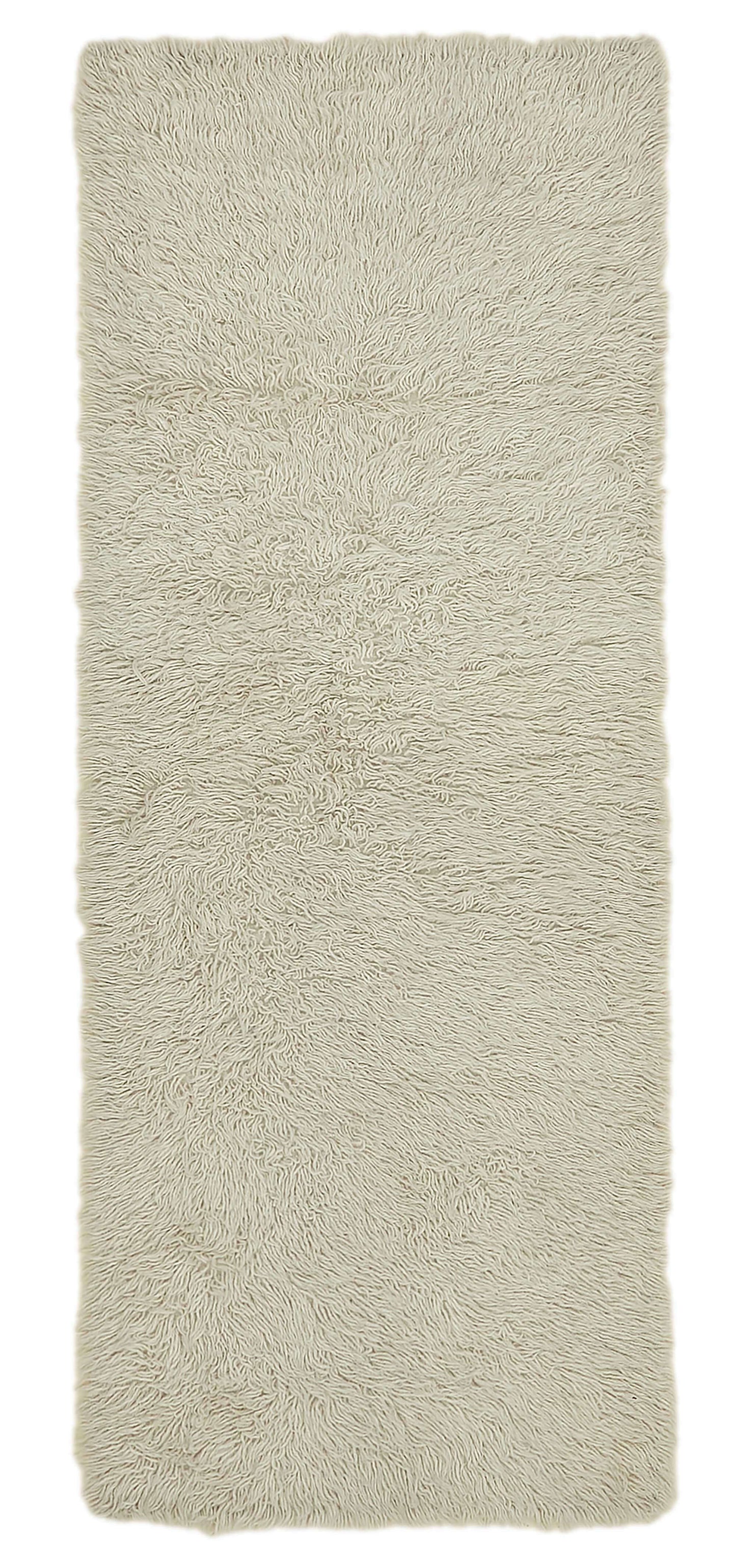 3x7 White Vintage Tulu Rug - 45653