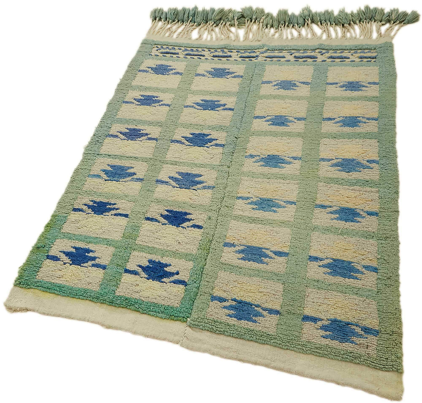 3x5 Green Vintage Tulu Rug - 45656