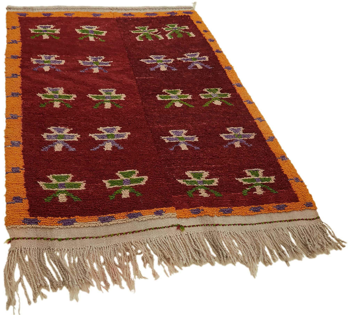 3x5 Red Vintage Tulu Rug - 45658