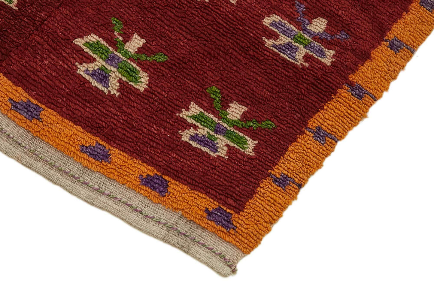 3x5 Red Vintage Tulu Rug - 45658