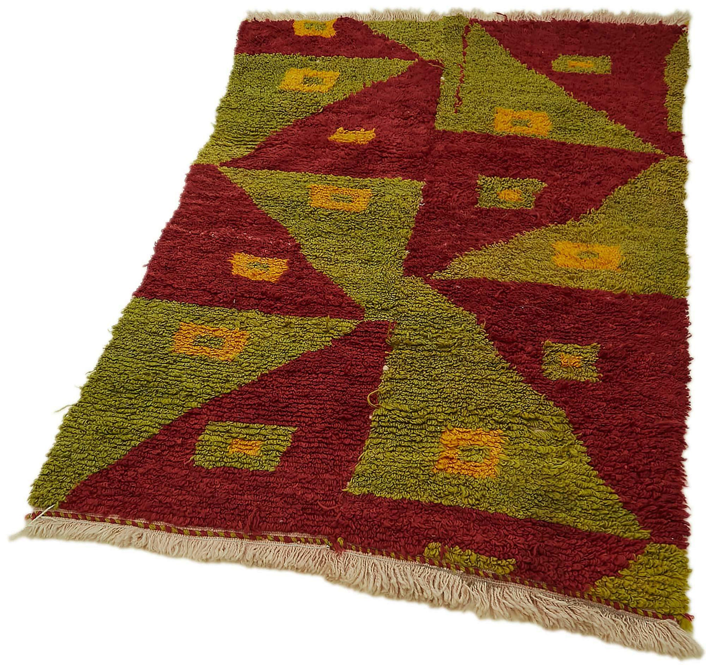 3x5 Green Vintage Tulu Rug - 45659