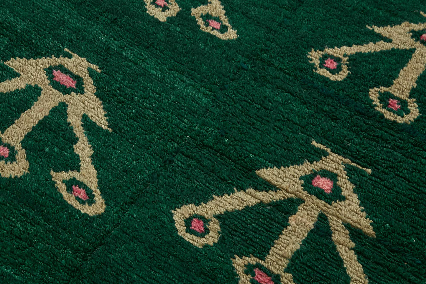 3x4 Green Vintage Tulu Rug - 45660