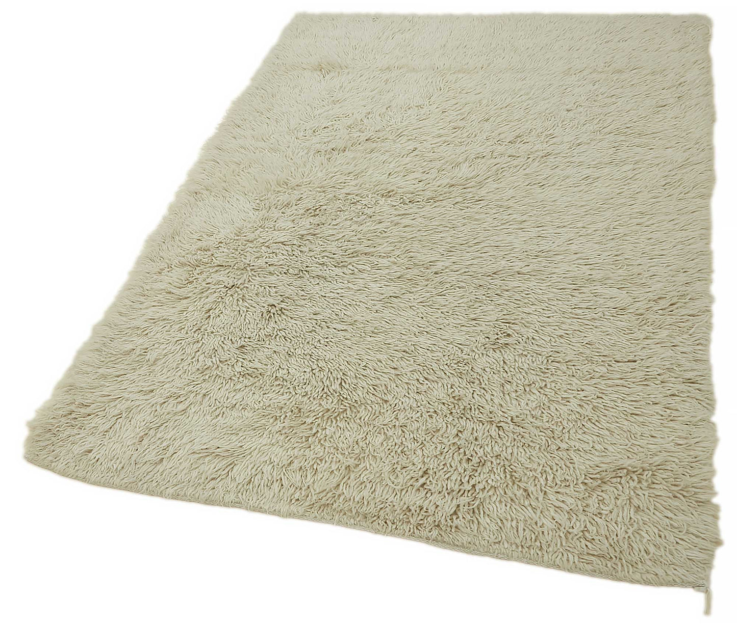 4x6 White Vintage Tulu Rug - 45665