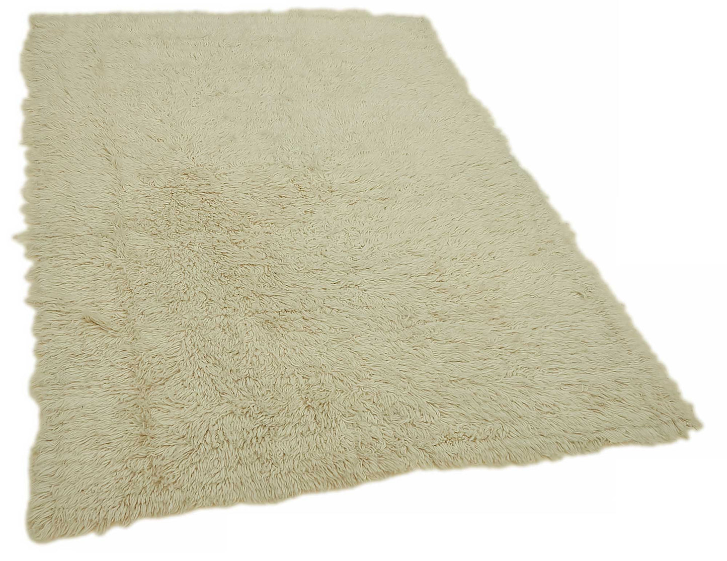 4x6 White Vintage Tulu Rug - 45666