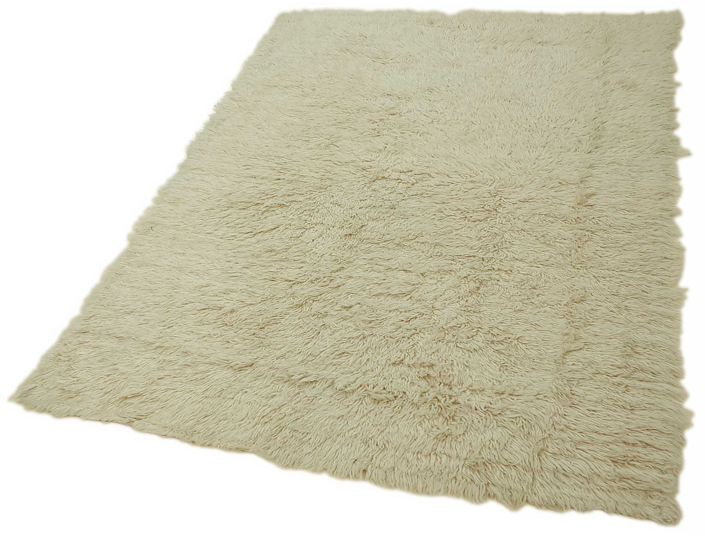 4x6 White Vintage Tulu Rug - 45666