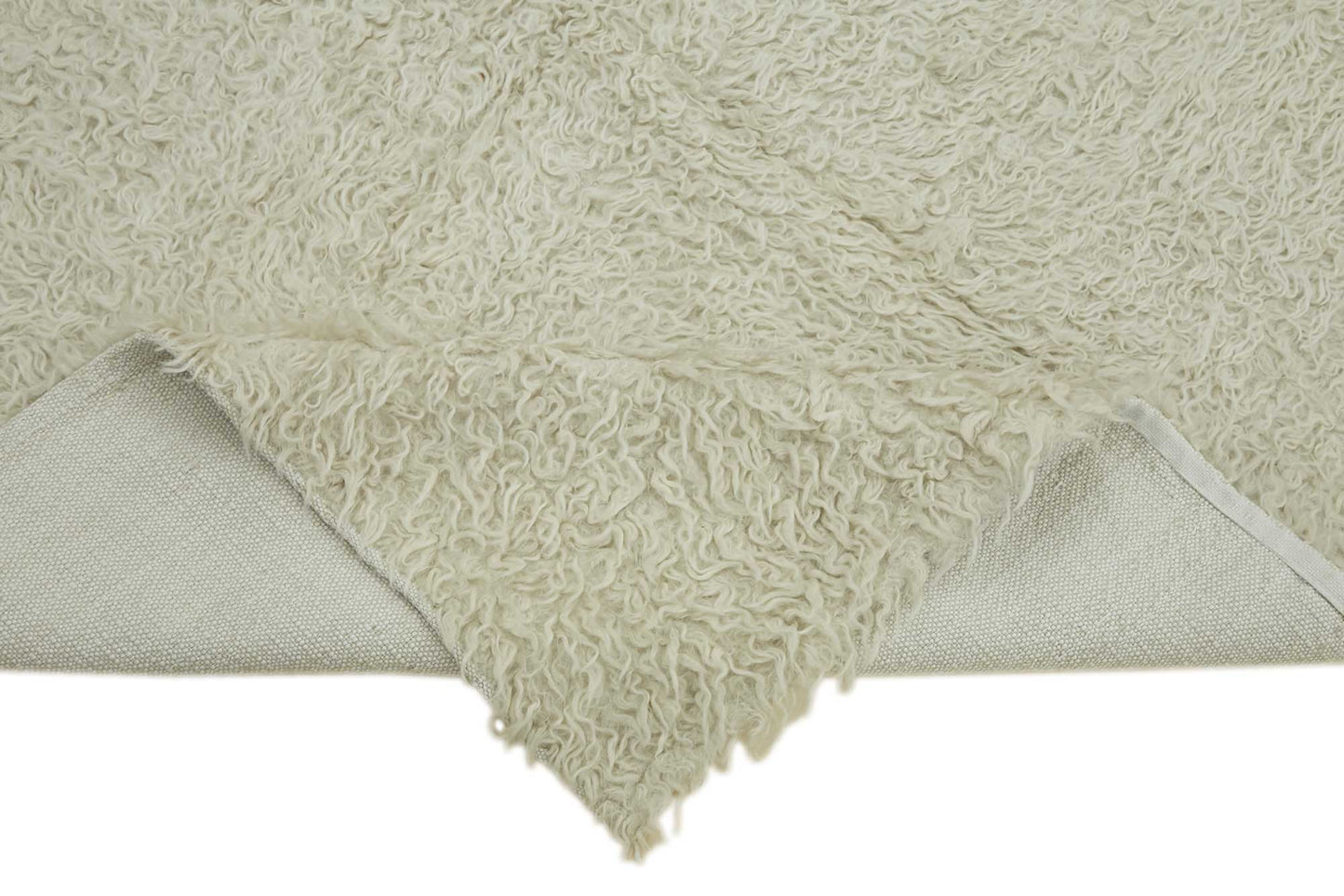 5x5 White Vintage Tulu Rug - 45671