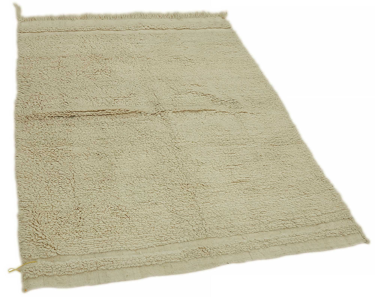 4x5 White Vintage Tulu Rug - 45672