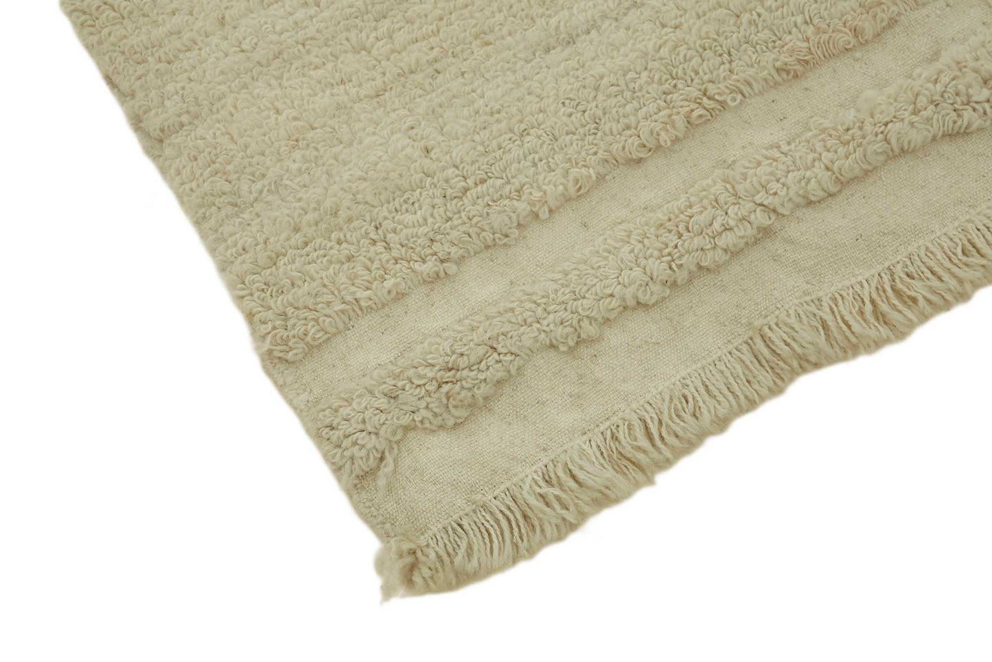 4x5 White Vintage Tulu Rug - 45672