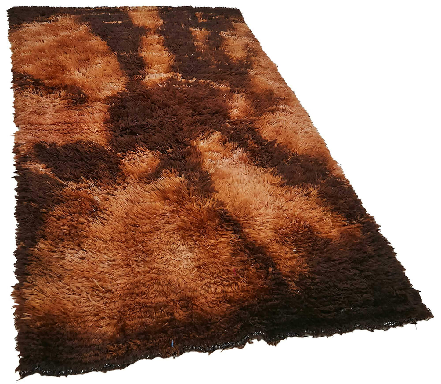 4x7 Brown Vintage Tulu Rug - 45674