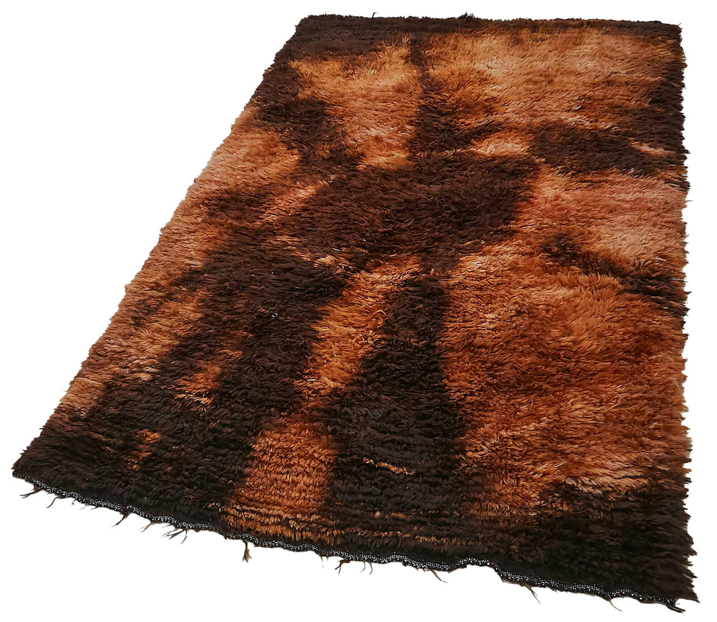 4x7 Brown Vintage Tulu Rug - 45674