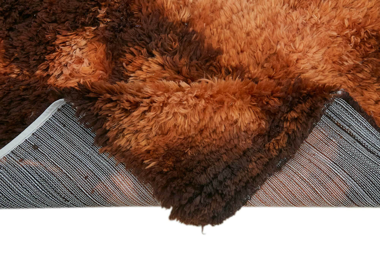 4x7 Brown Vintage Tulu Rug - 45674