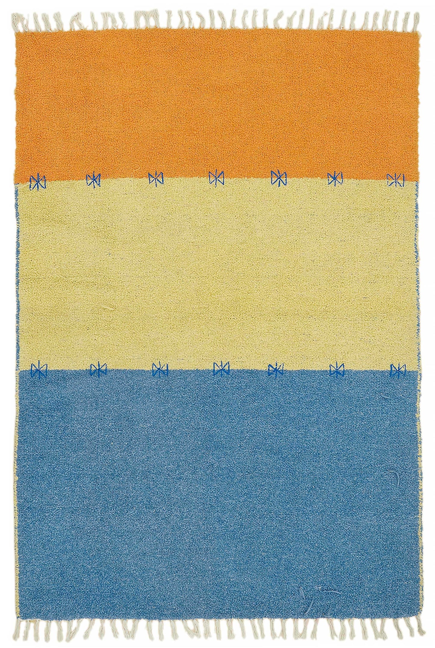 4x6 Orange Vintage Tulu Rug - 45675