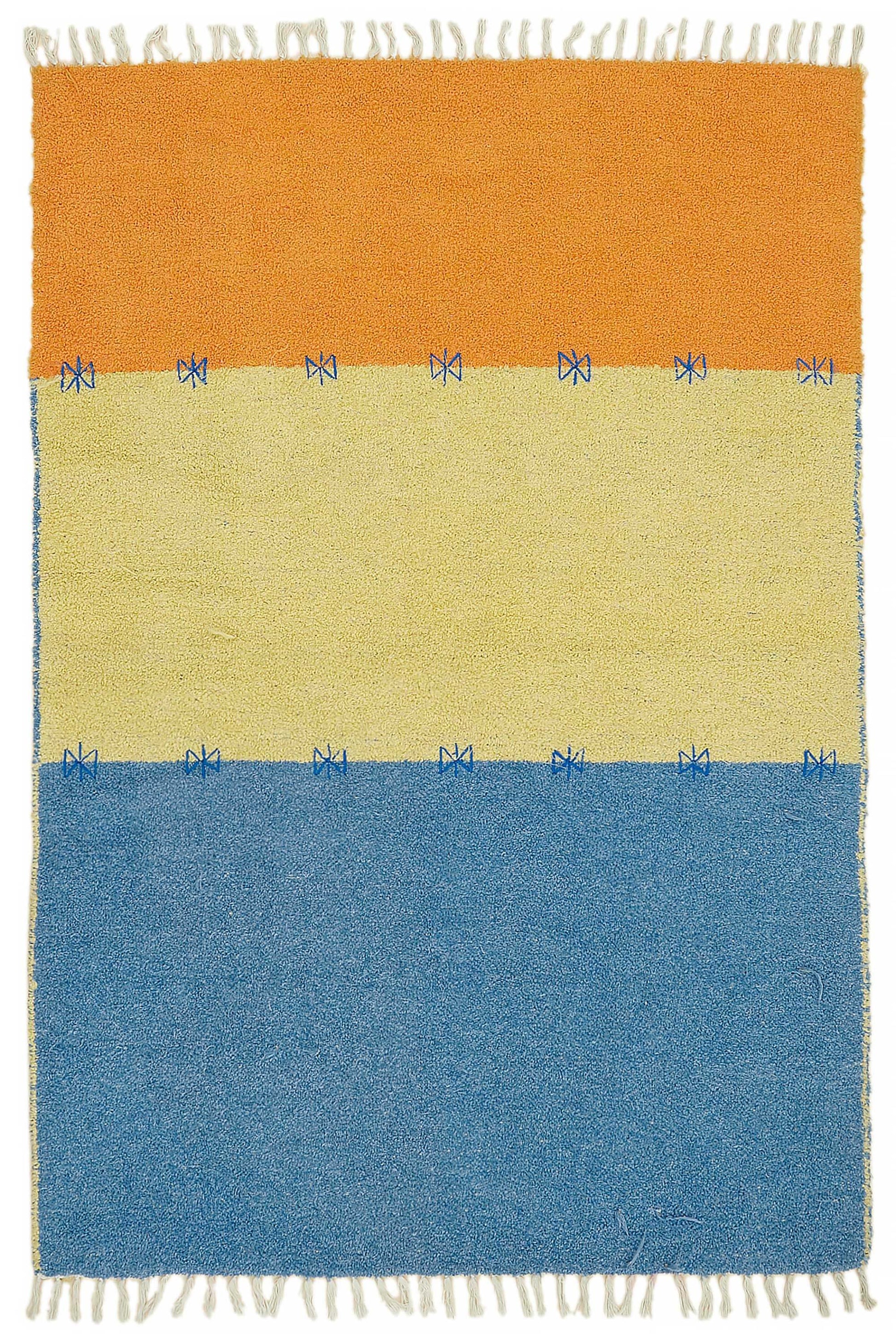 4x6 Orange Vintage Tulu Rug - 45675