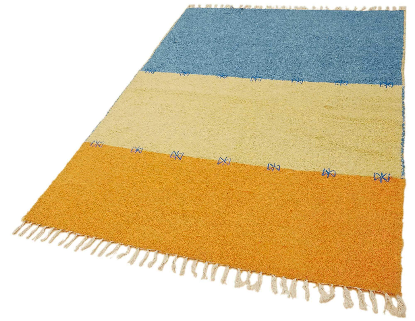 4x6 Orange Vintage Tulu Rug - 45675