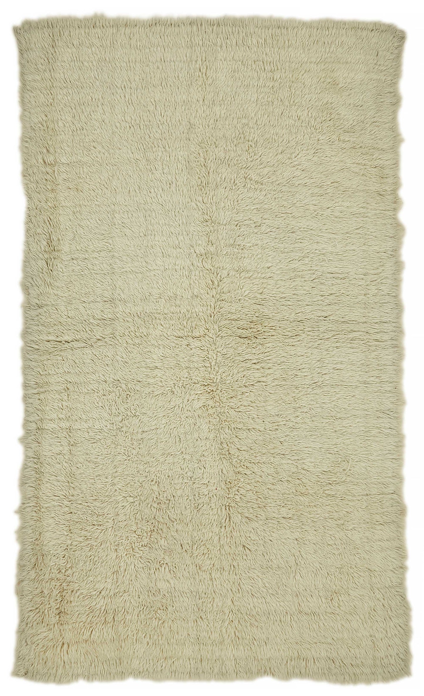 4x7 White Vintage Tulu Rug - 45679