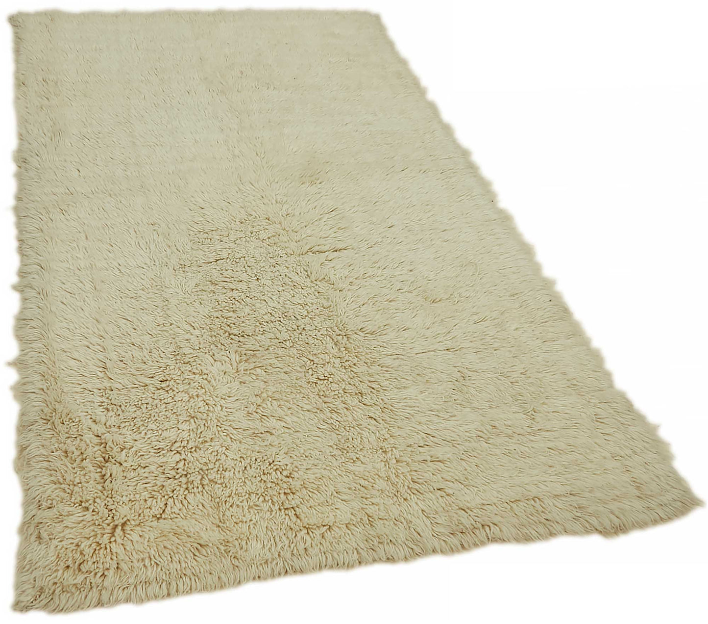 4x7 White Vintage Tulu Rug - 45679