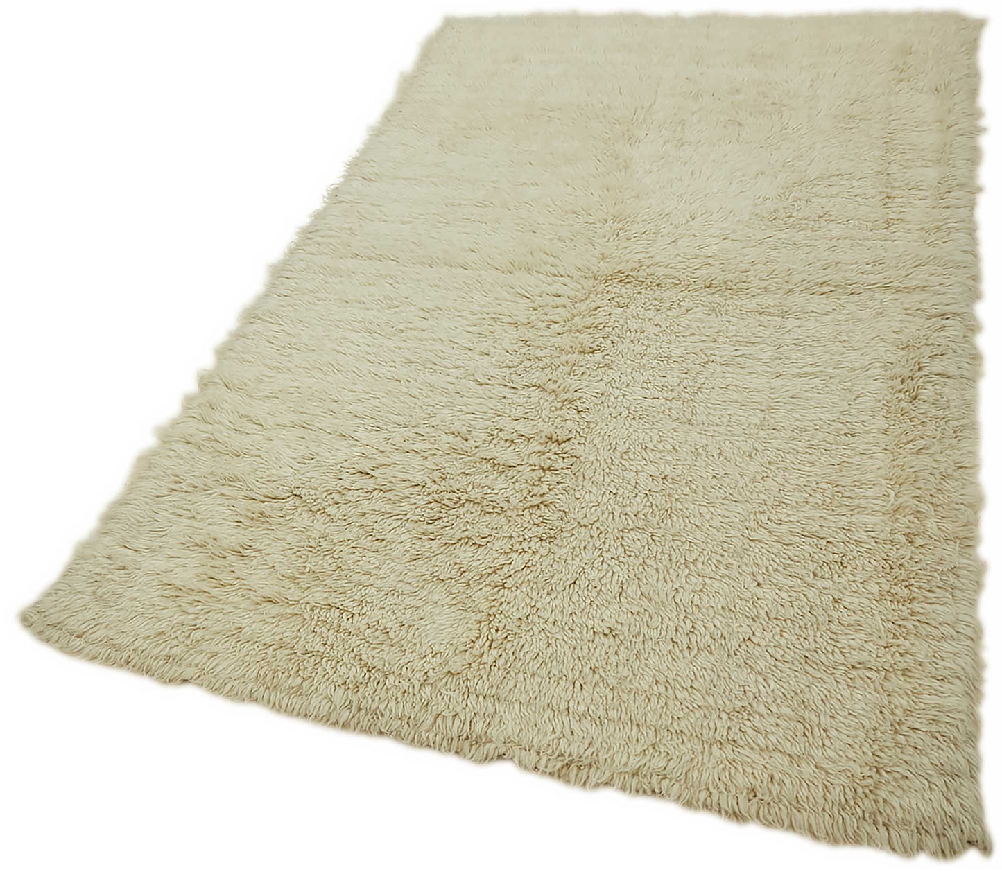 4x7 White Vintage Tulu Rug - 45679