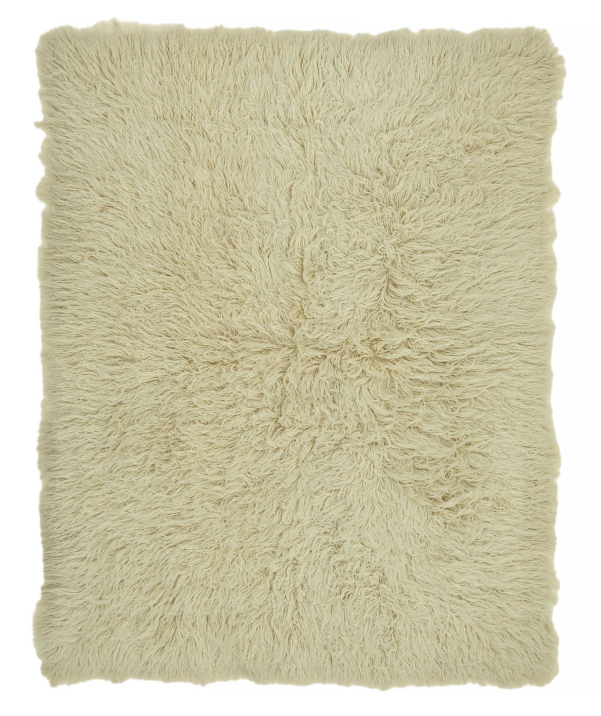 5x7 White Vintage Tulu Rug - 45681