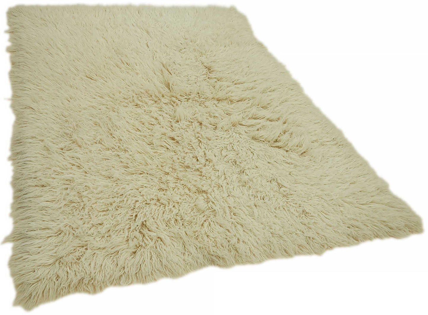 5x7 White Vintage Tulu Rug - 45681