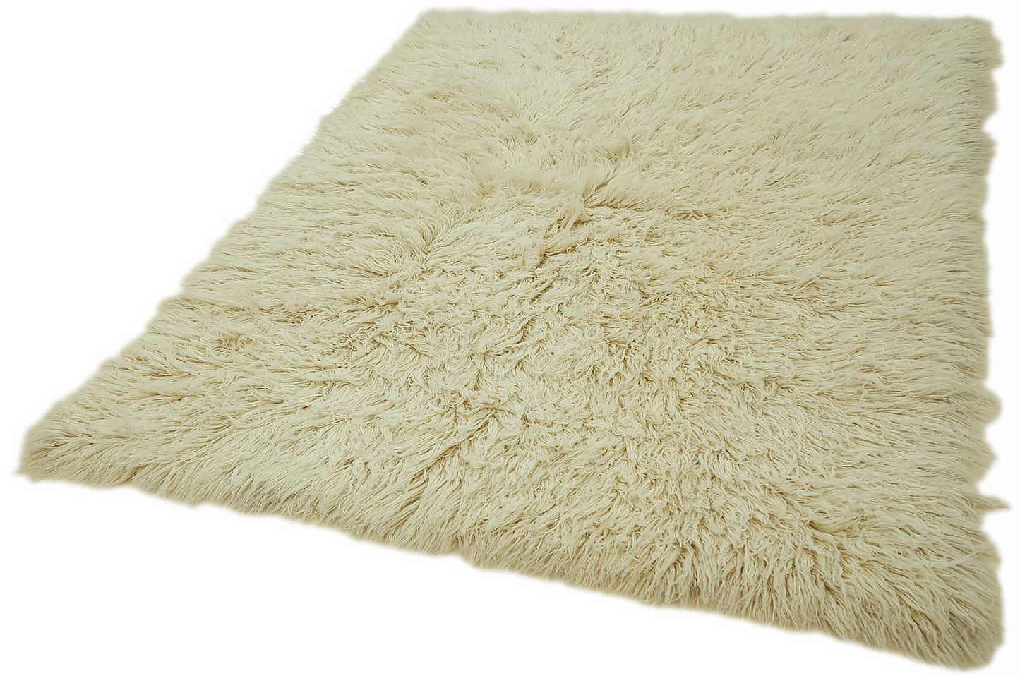 5x7 White Vintage Tulu Rug - 45681