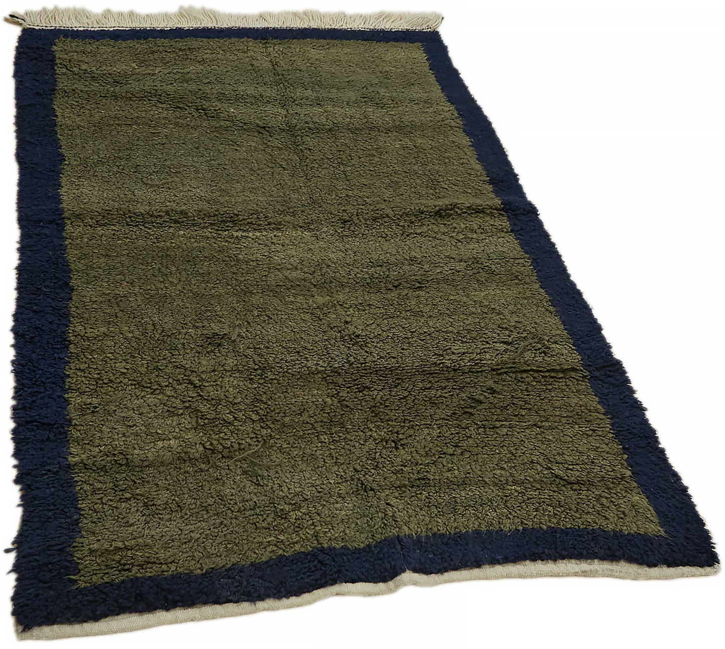 4x7 Green Vintage Tulu Rug - 45682