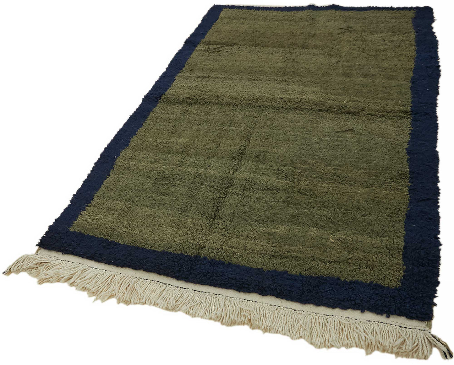 4x7 Green Vintage Tulu Rug - 45682