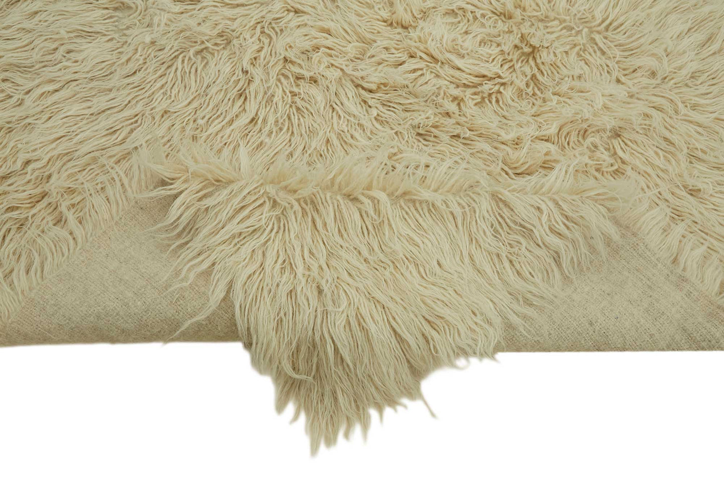 5x8 White Vintage Tulu Rug - 45683