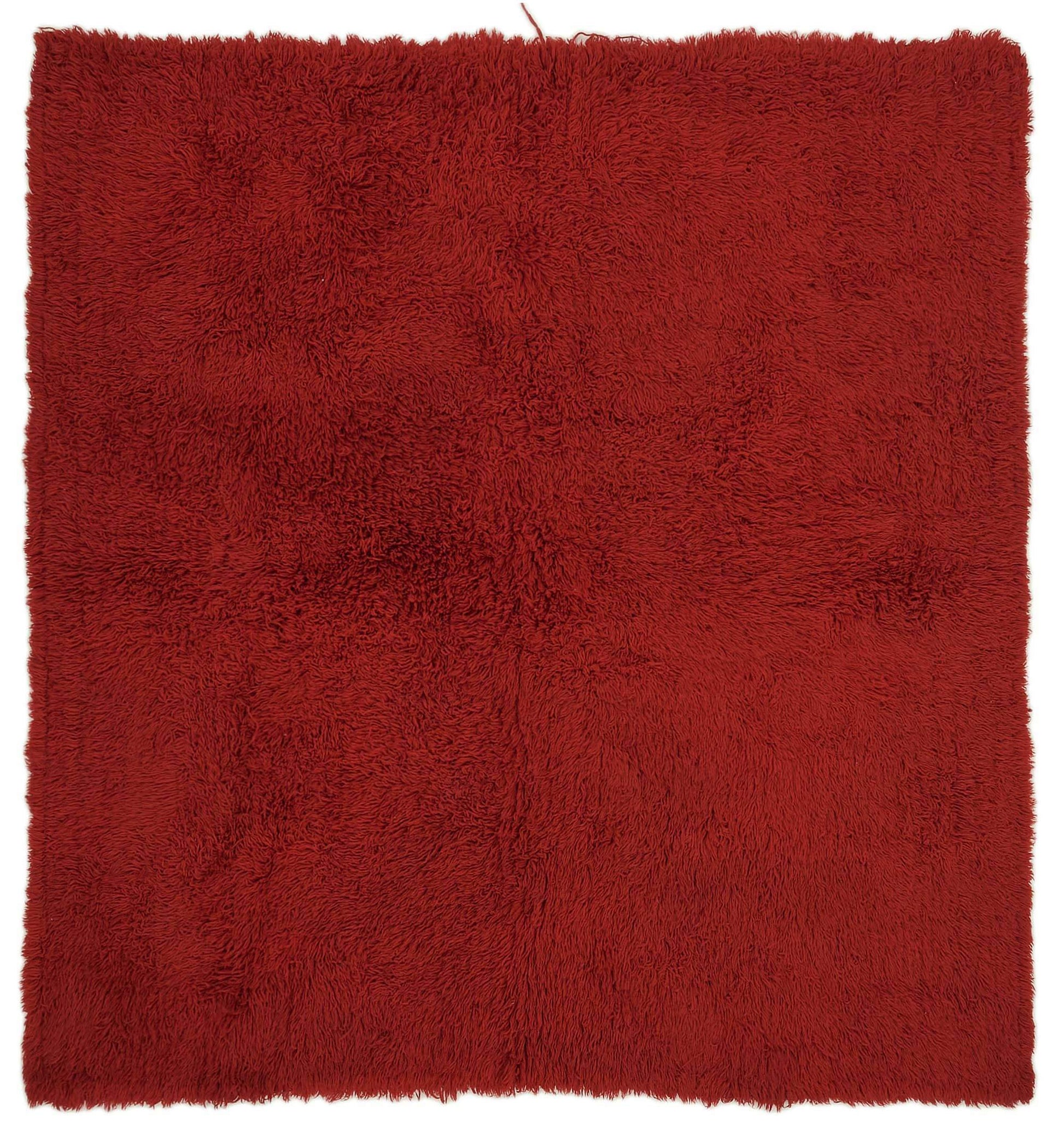 7x7 Red Vintage Tulu Rug - 45688