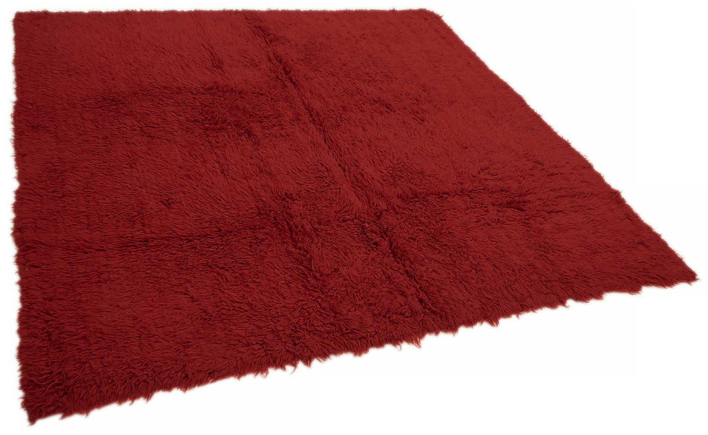 7x7 Red Vintage Tulu Rug - 45691