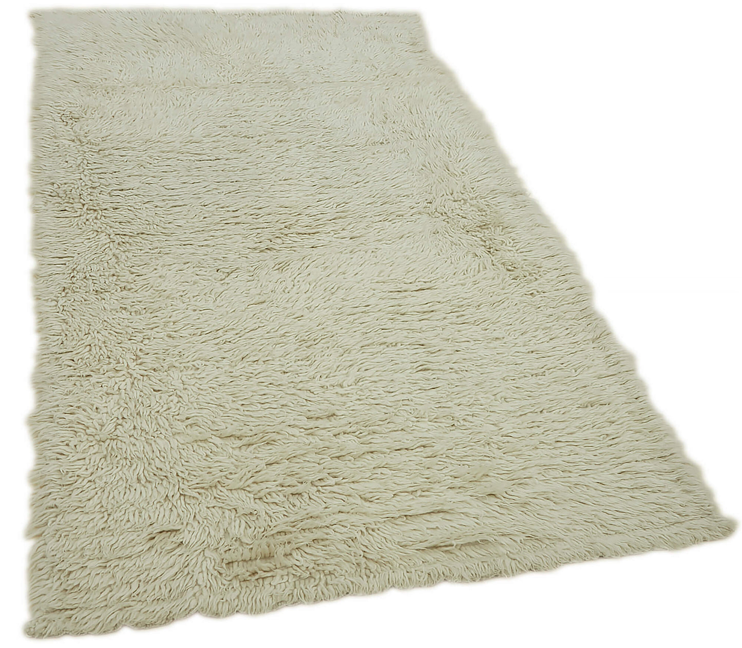 4x7 White Vintage Tulu Rug - 45702