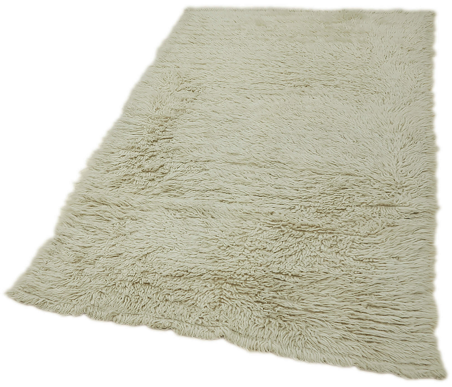 4x7 White Vintage Tulu Rug - 45702