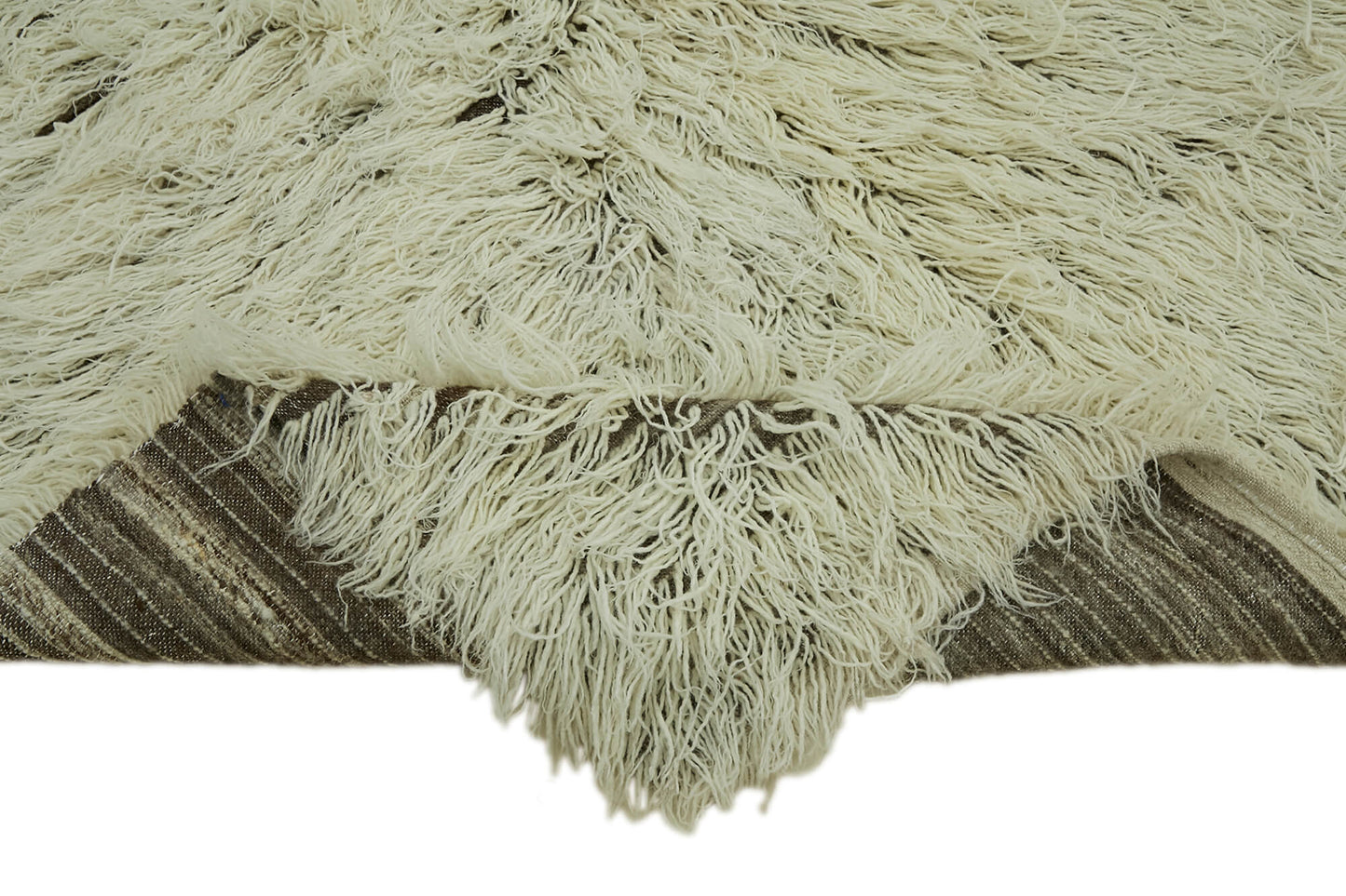 5x8 White Vintage Tulu Rug - 45706