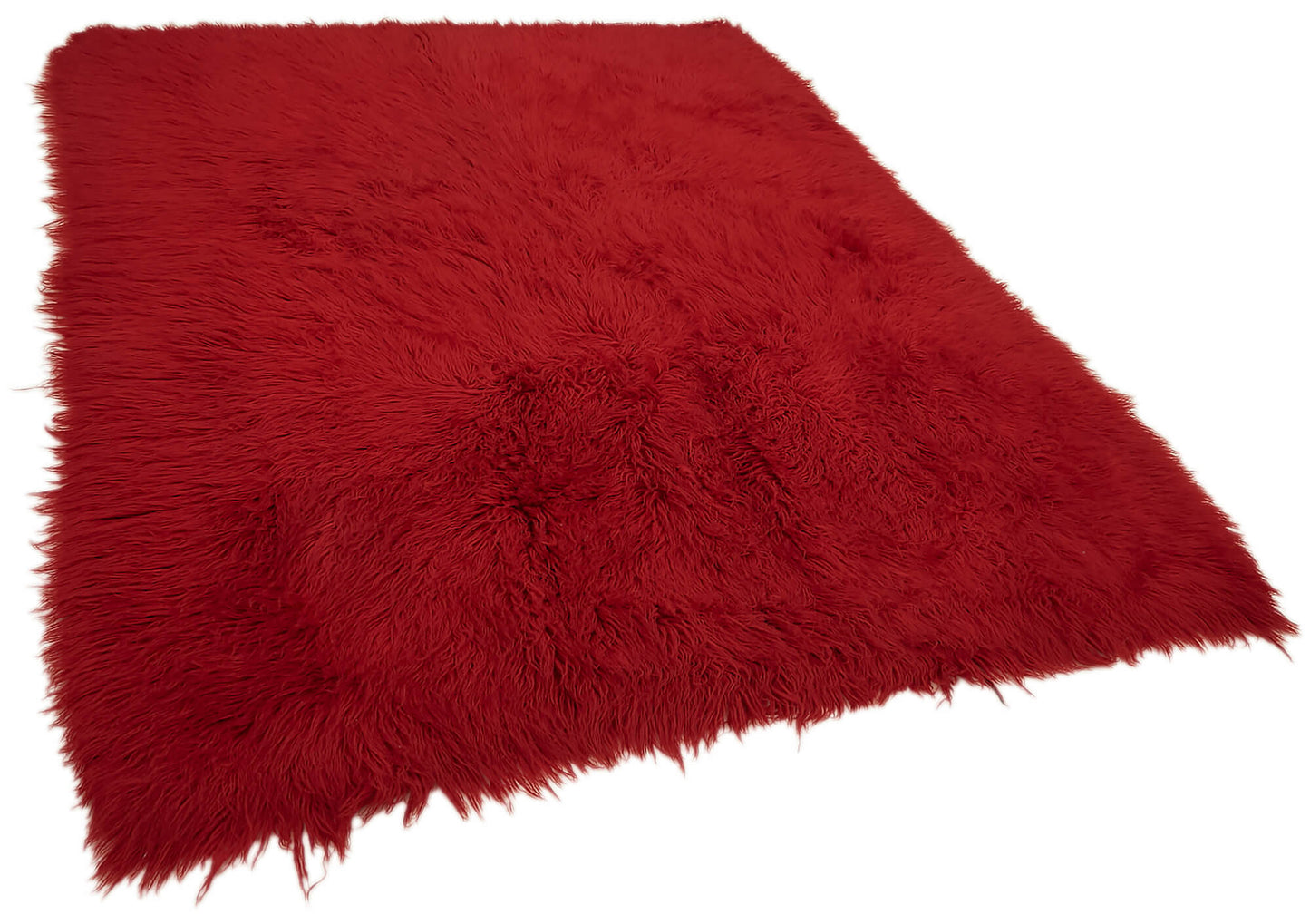 6x8 Red Vintage Tulu Rug - 45707