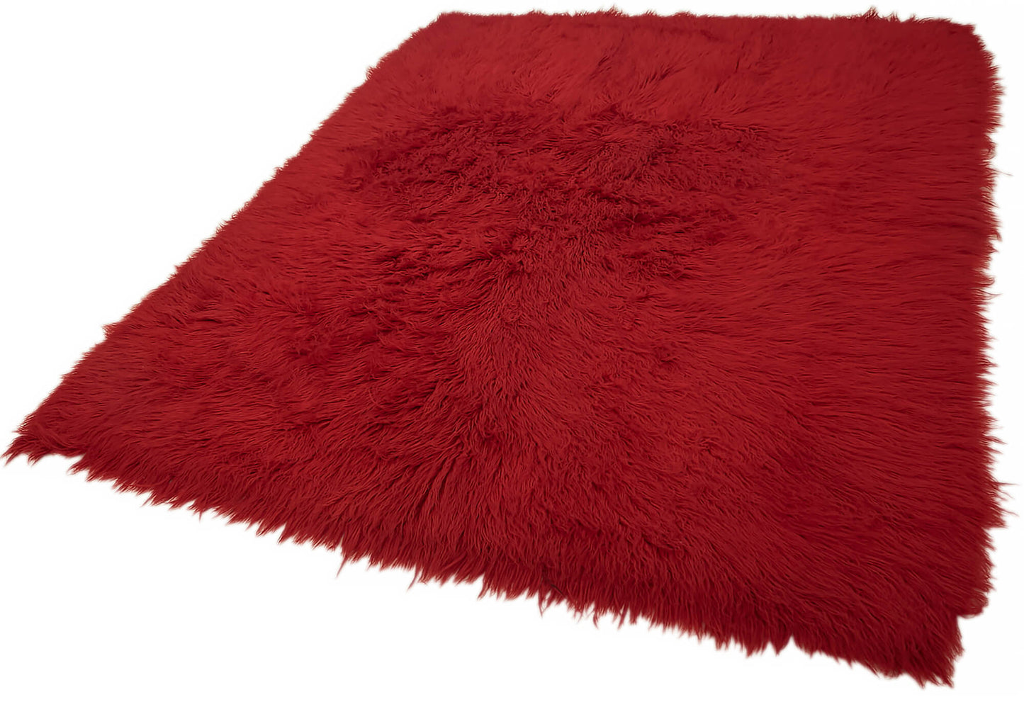 6x8 Red Vintage Tulu Rug - 45707