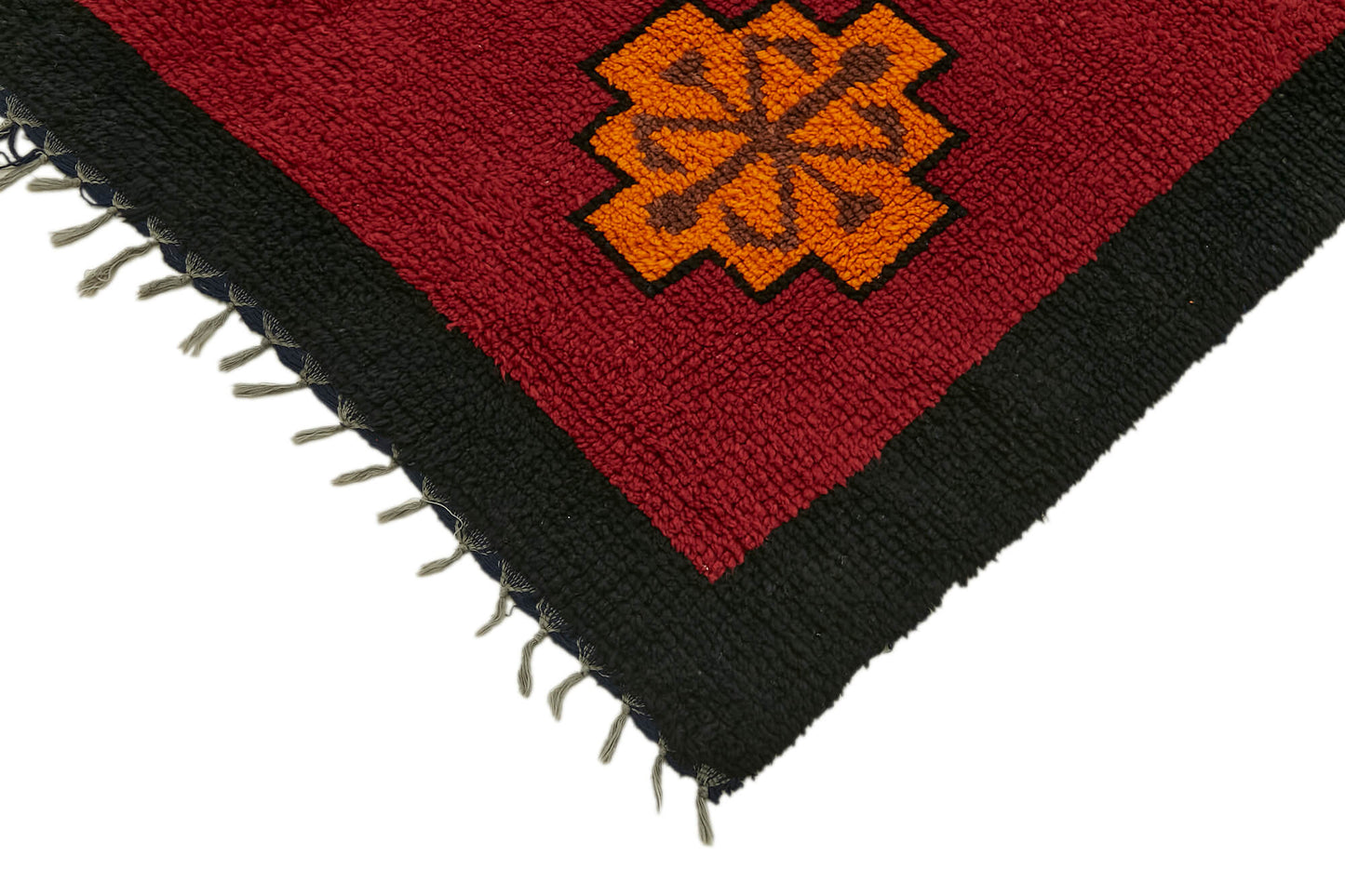 6x8 Red Vintage Tulu Rug - 45708