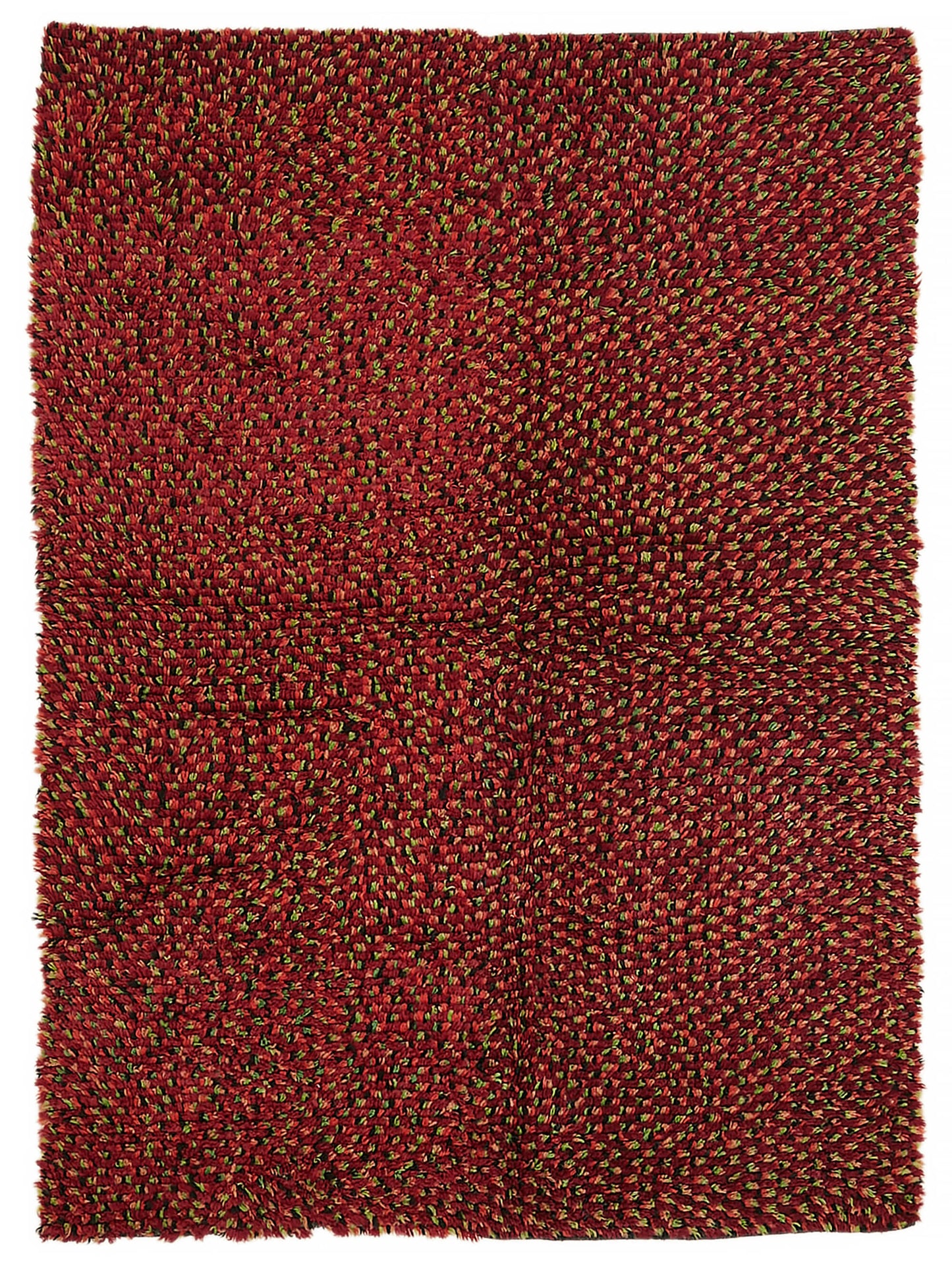 5x6 Red Vintage Tulu Rug - 45710