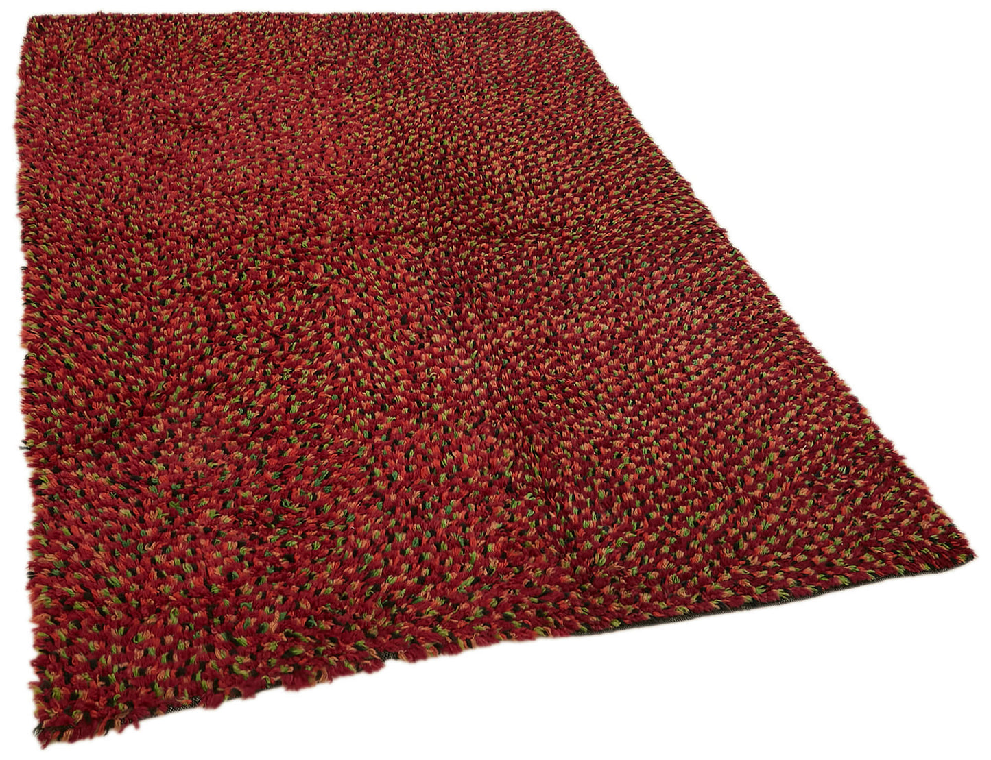 5x6 Red Vintage Tulu Rug - 45710