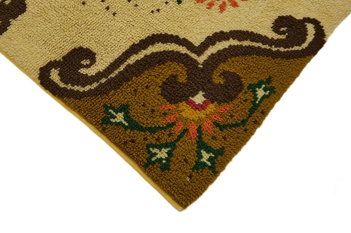 5x7 Brown Vintage Tulu Rug - 45713