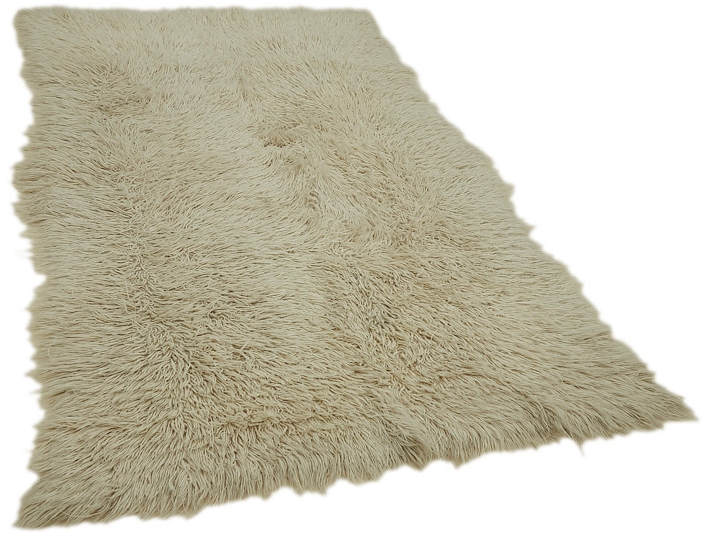 4x7 White Vintage Tulu Rug - 45716