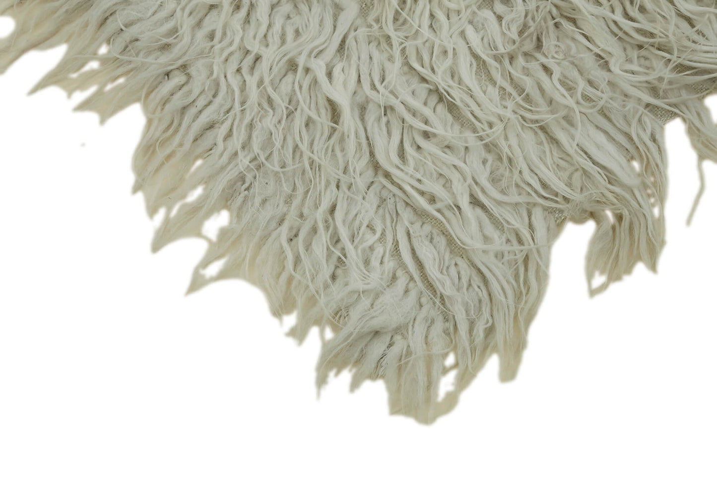 4x8 White Vintage Tulu Rug - 45718