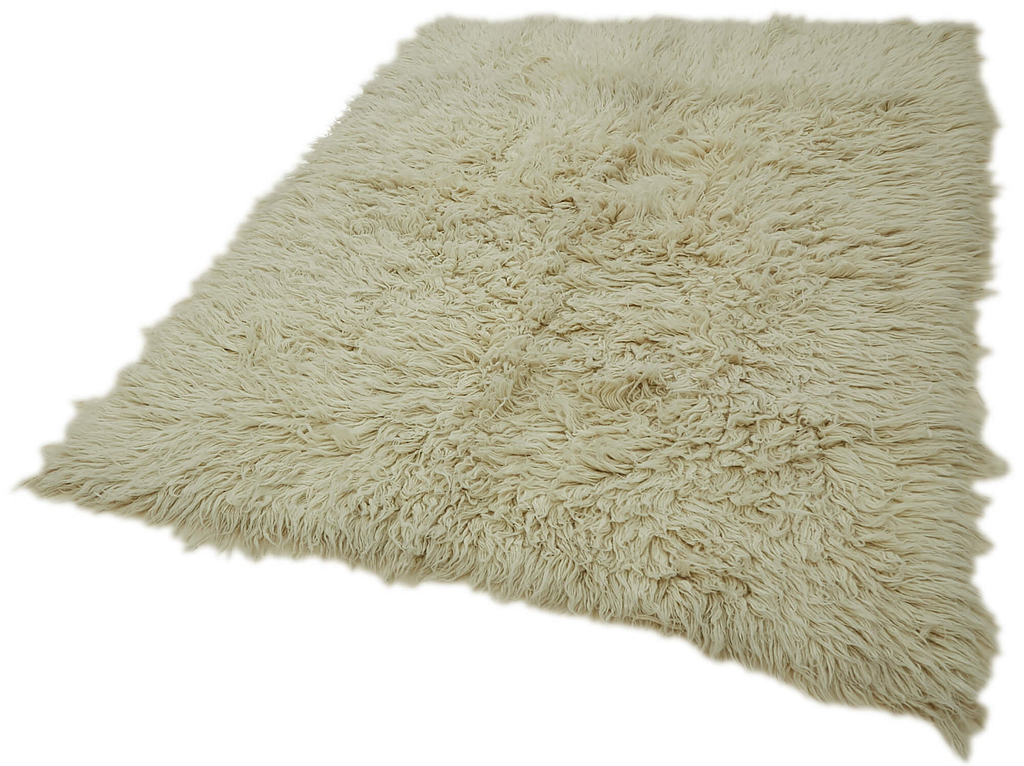 5x7 White Vintage Tulu Rug - 45719