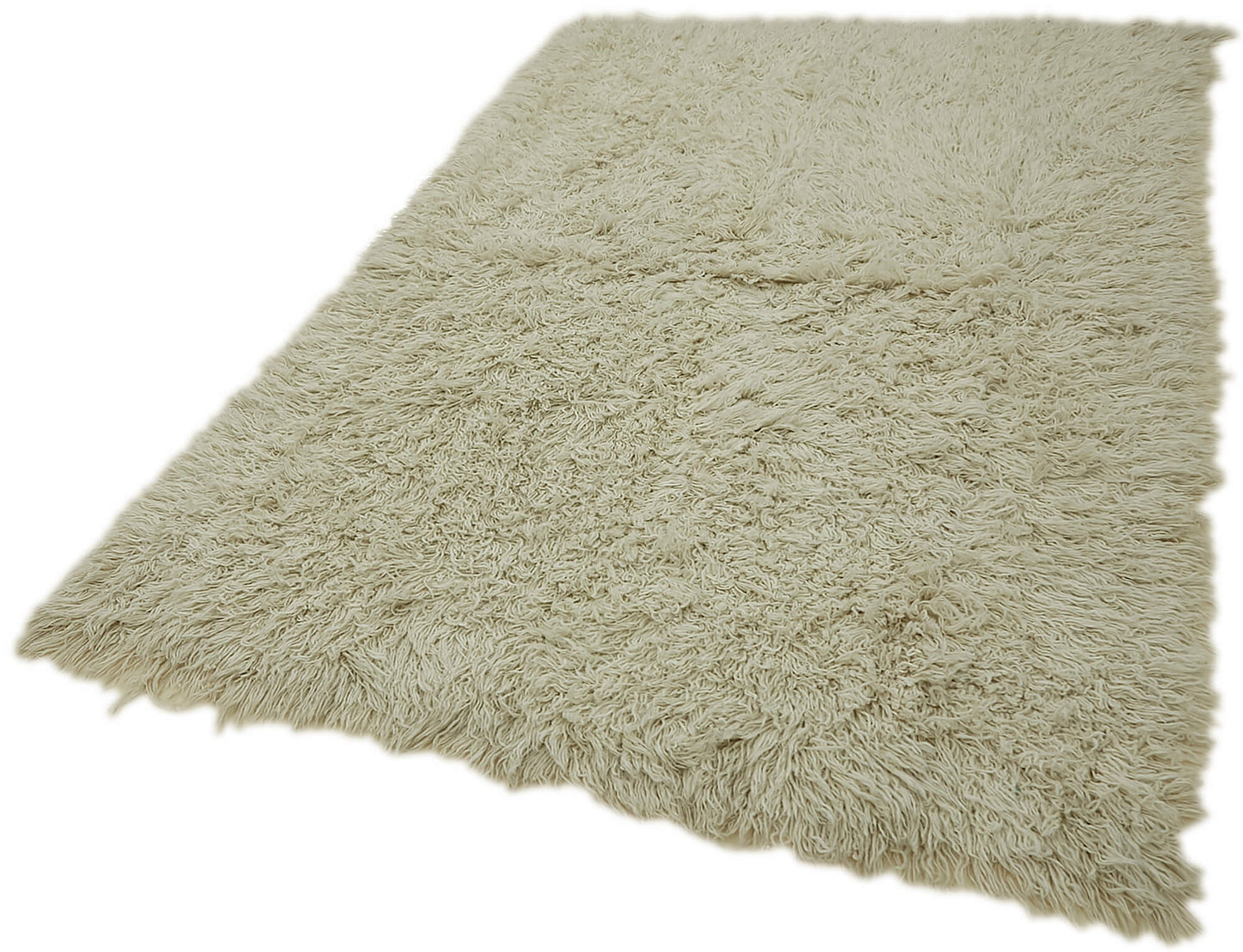 5x8 White Vintage Tulu Rug - 45721