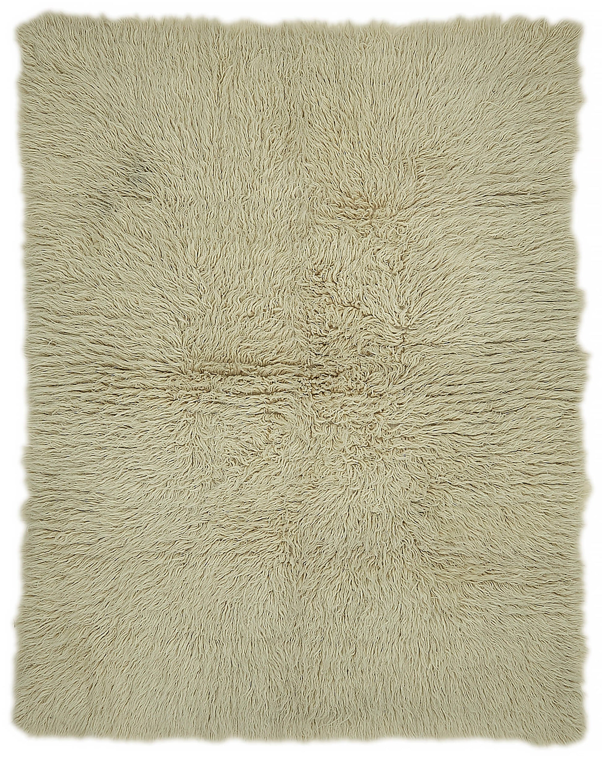 5x6 White Vintage Tulu Rug - 45722