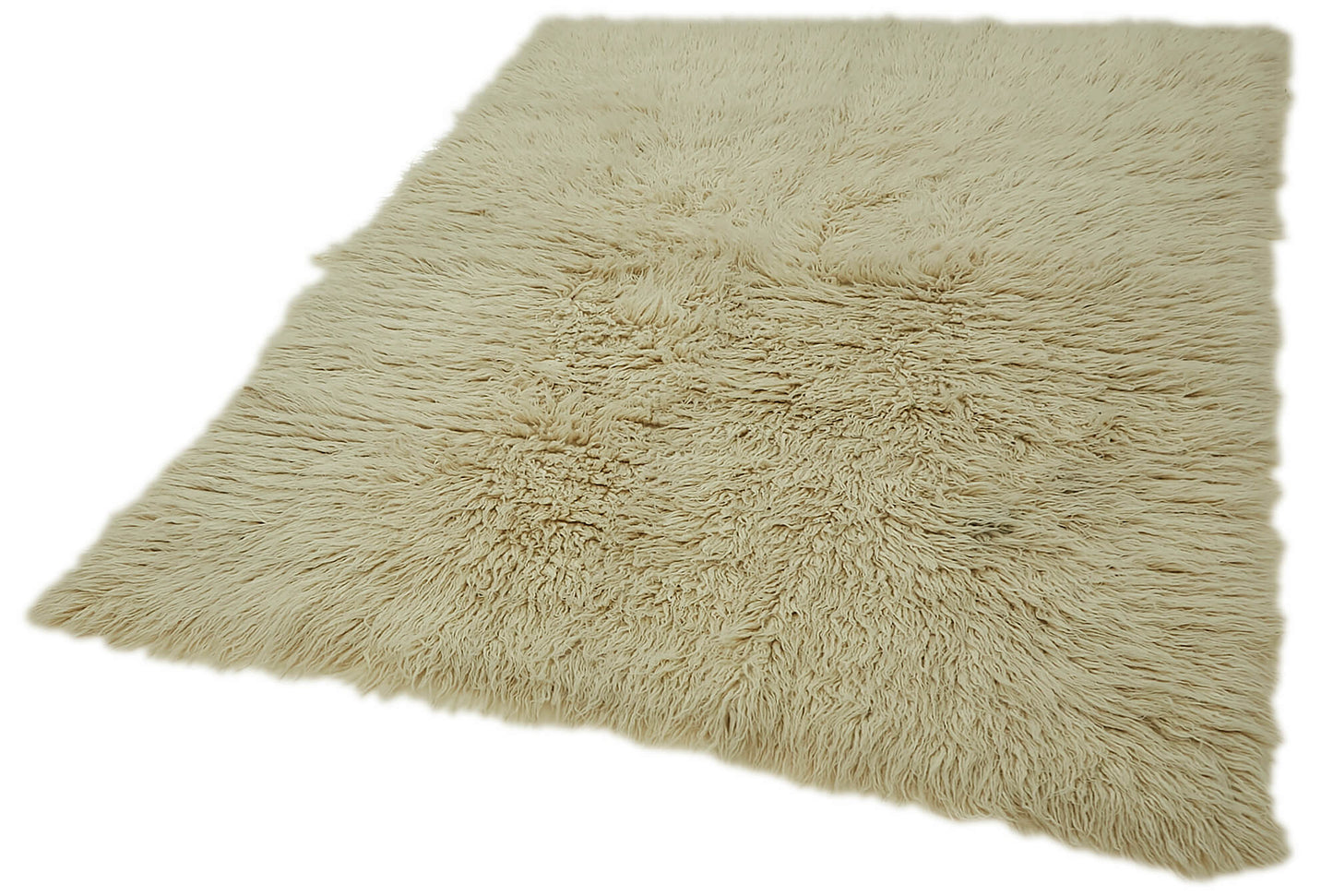 5x6 White Vintage Tulu Rug - 45722