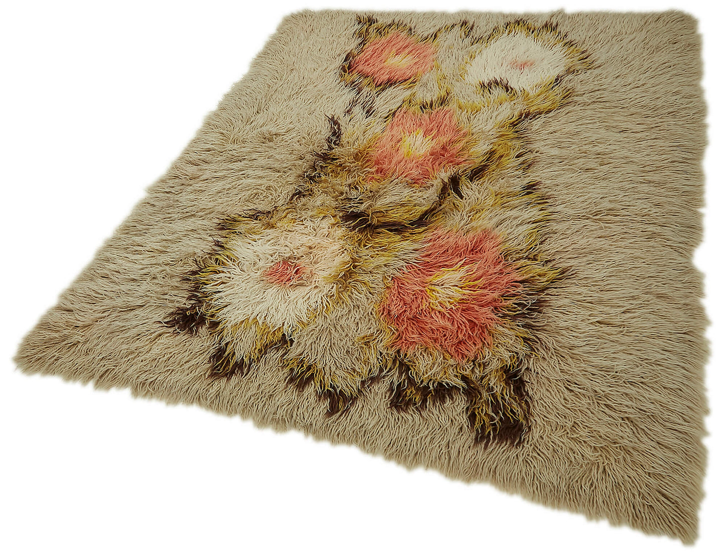 5x7 Beige Vintage Tulu Rug - 45728