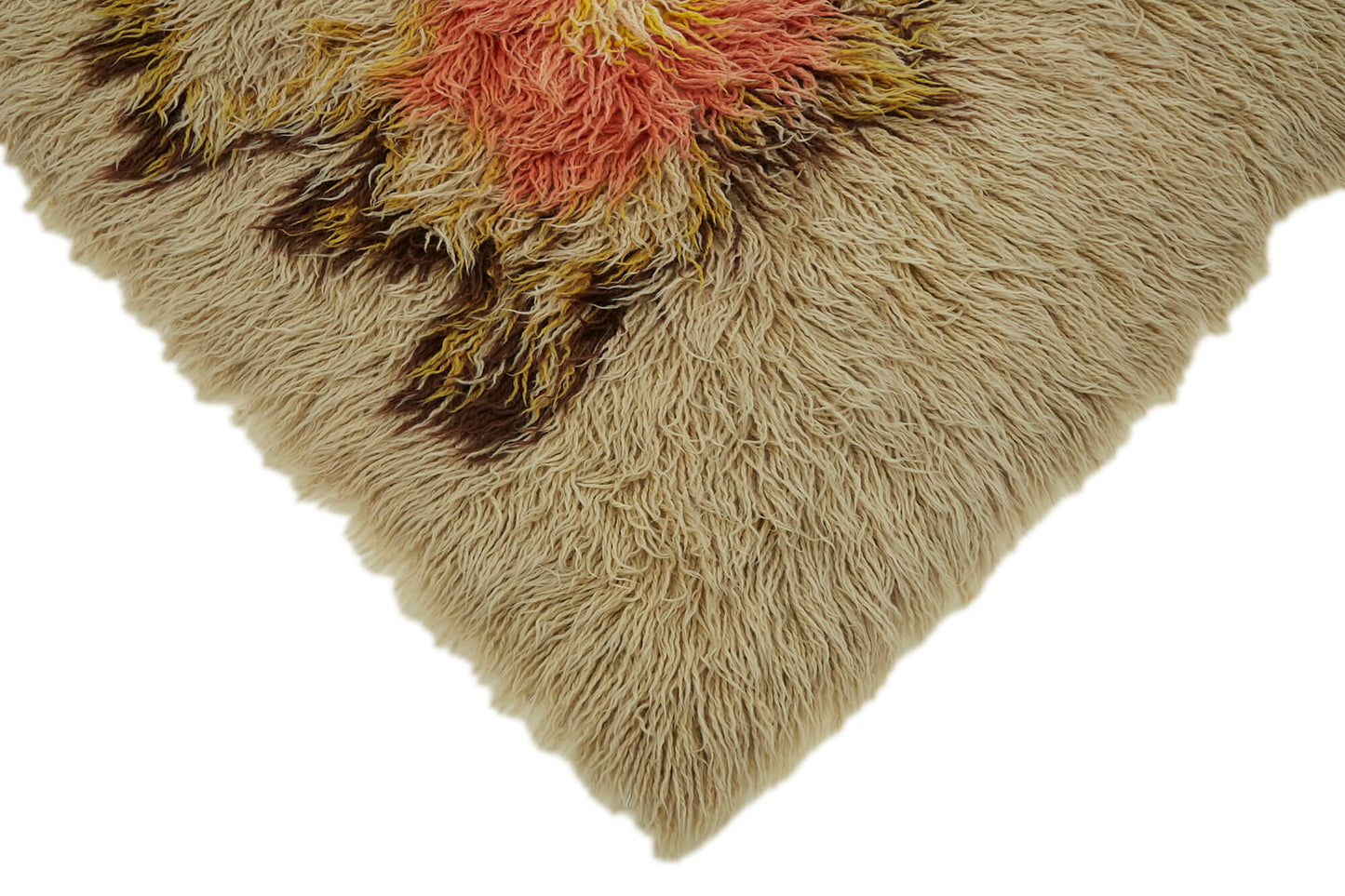 5x7 Beige Vintage Tulu Rug - 45728