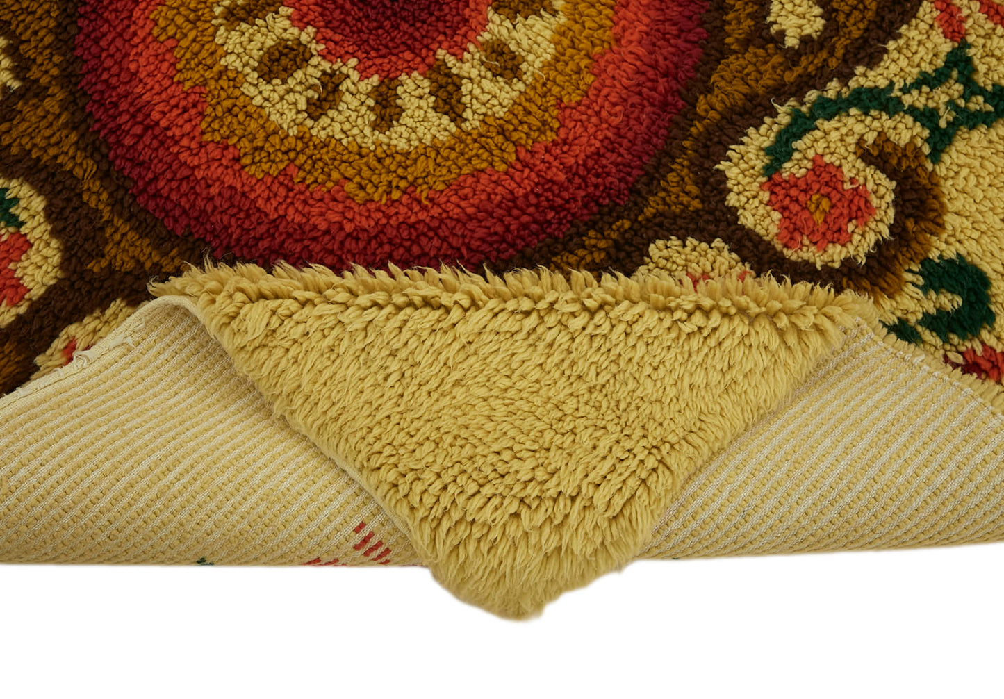 5x5 Beige Vintage Tulu Rug - 45730