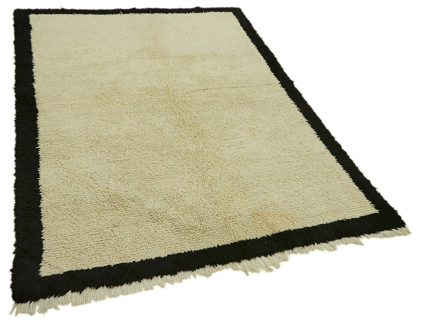 5x6 Beige Vintage Tulu Rug - 45732